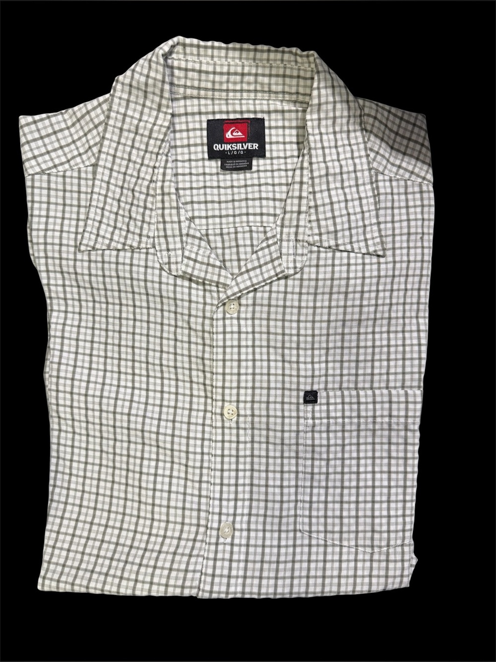 Men’s Quicksilver Short Sleeve Shirt